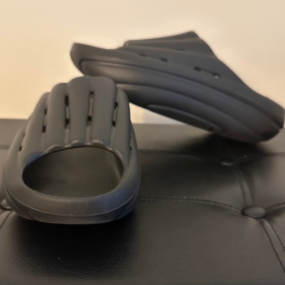 UGG Black Slide Sandals